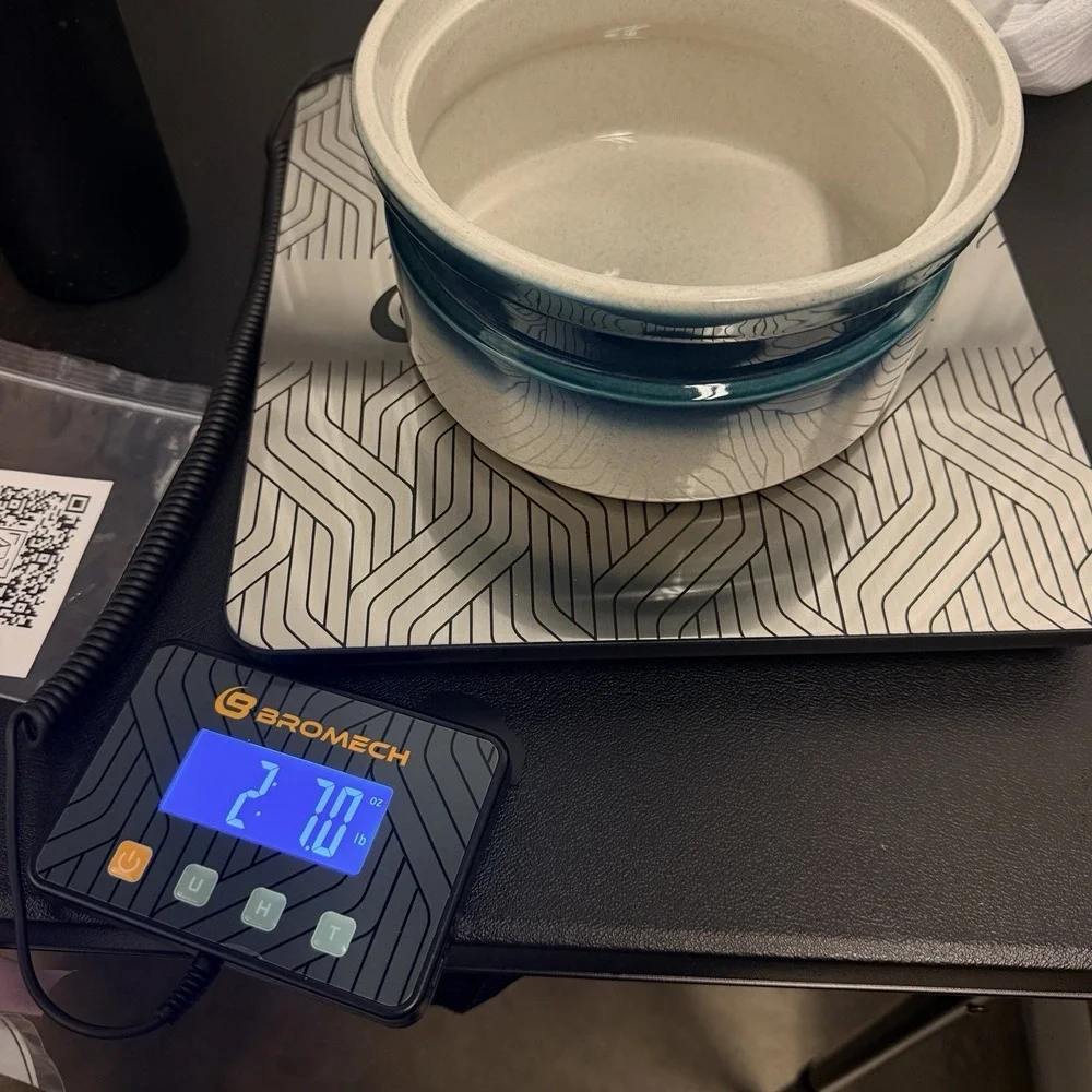 Wedgwood Blue Pacific Round Casserole 7 5/8